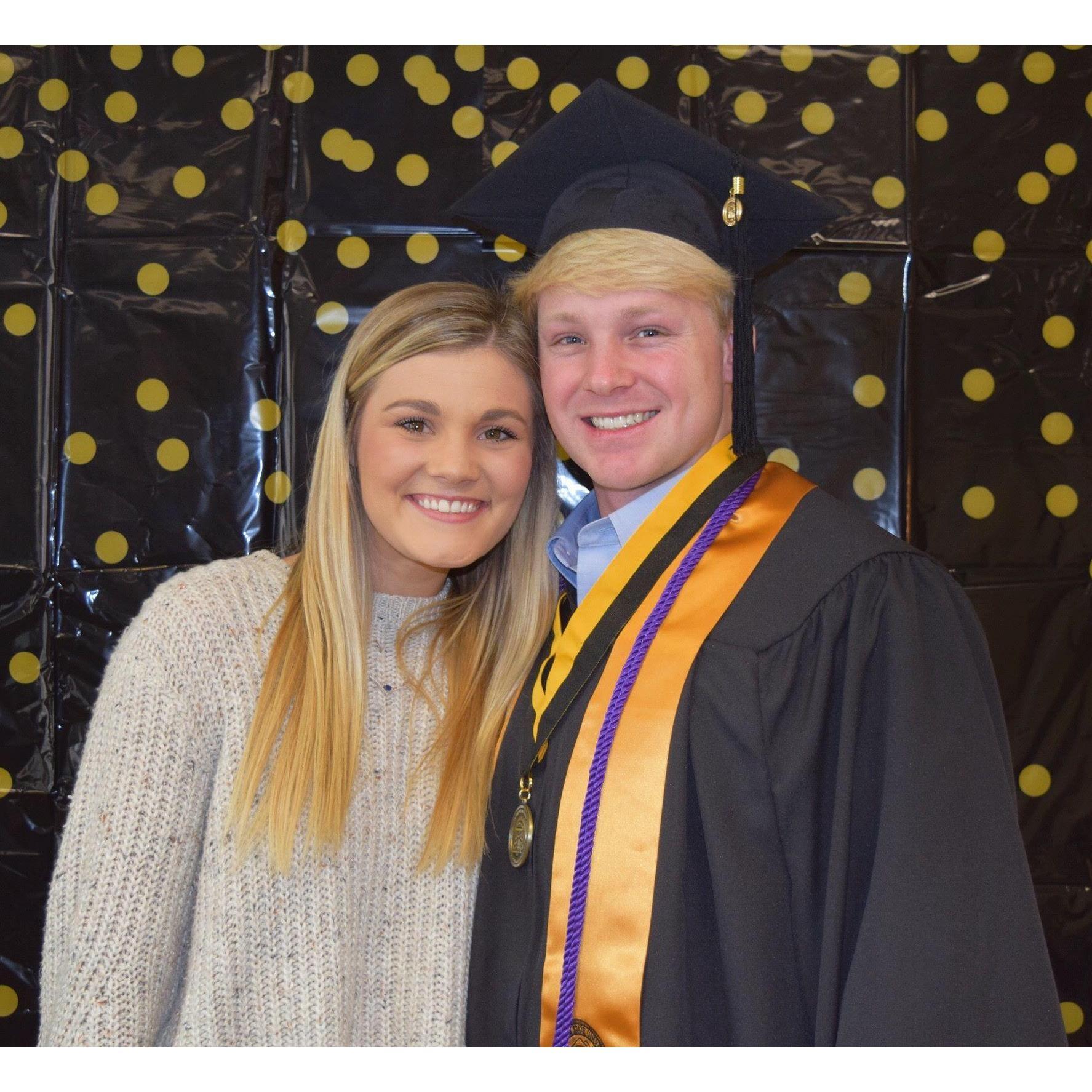 Kenny Graduates from College!
December 2018