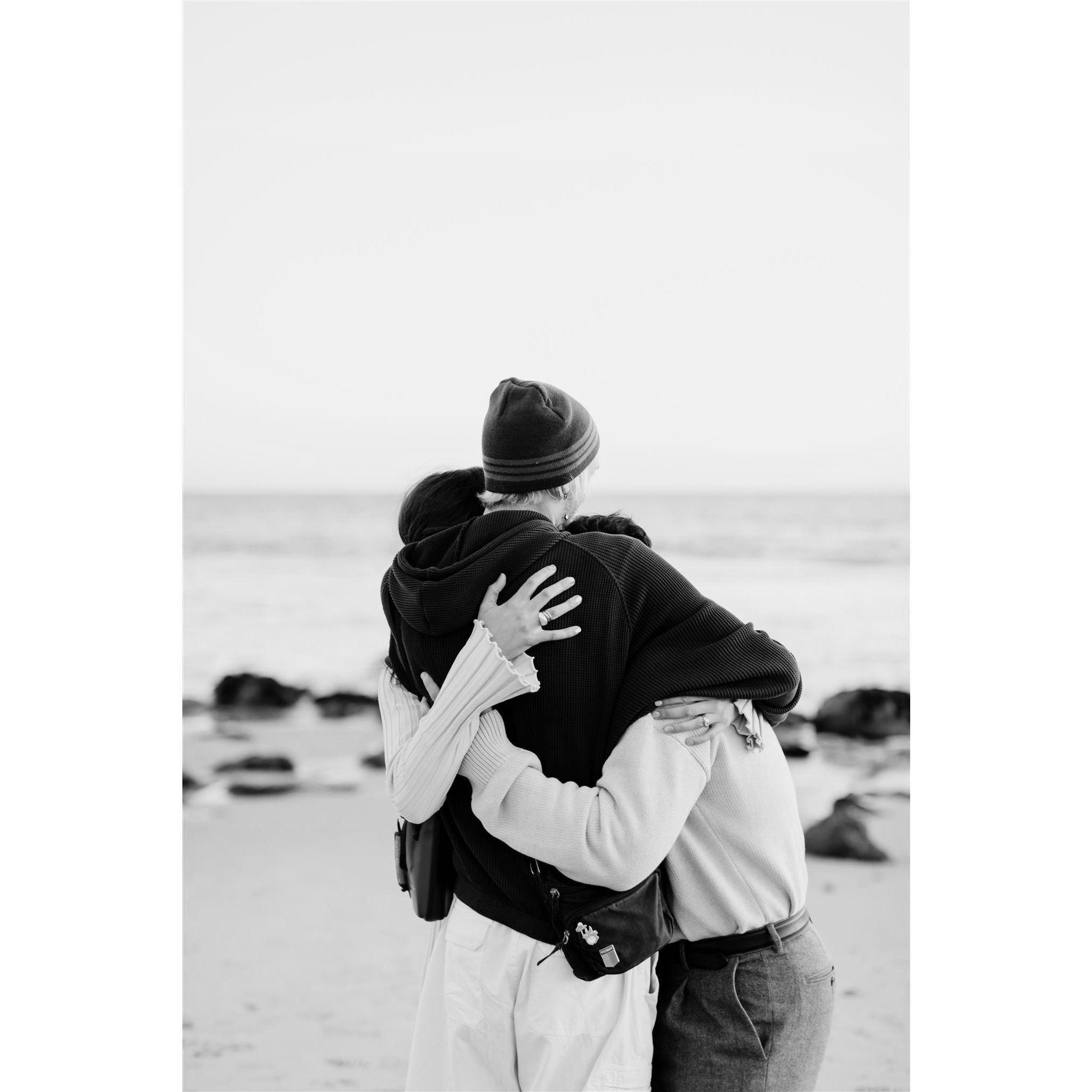 A brotherly embrace...
