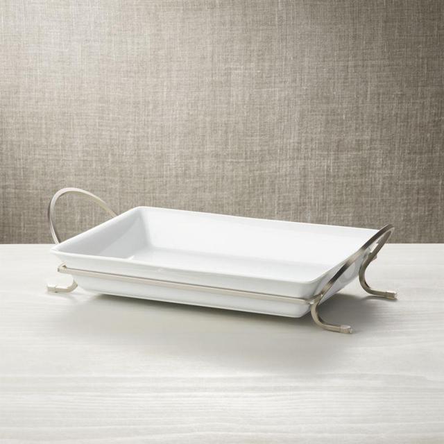 Crate&Barrel - Cambridge Baking Dish with Rack