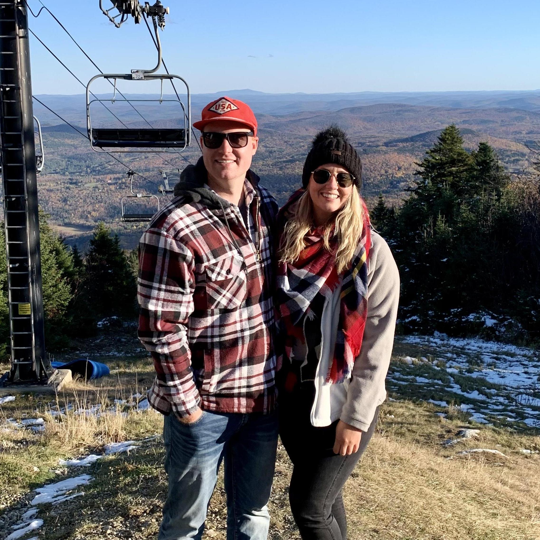 2020: Fall in Vermont atop Okemo mountain