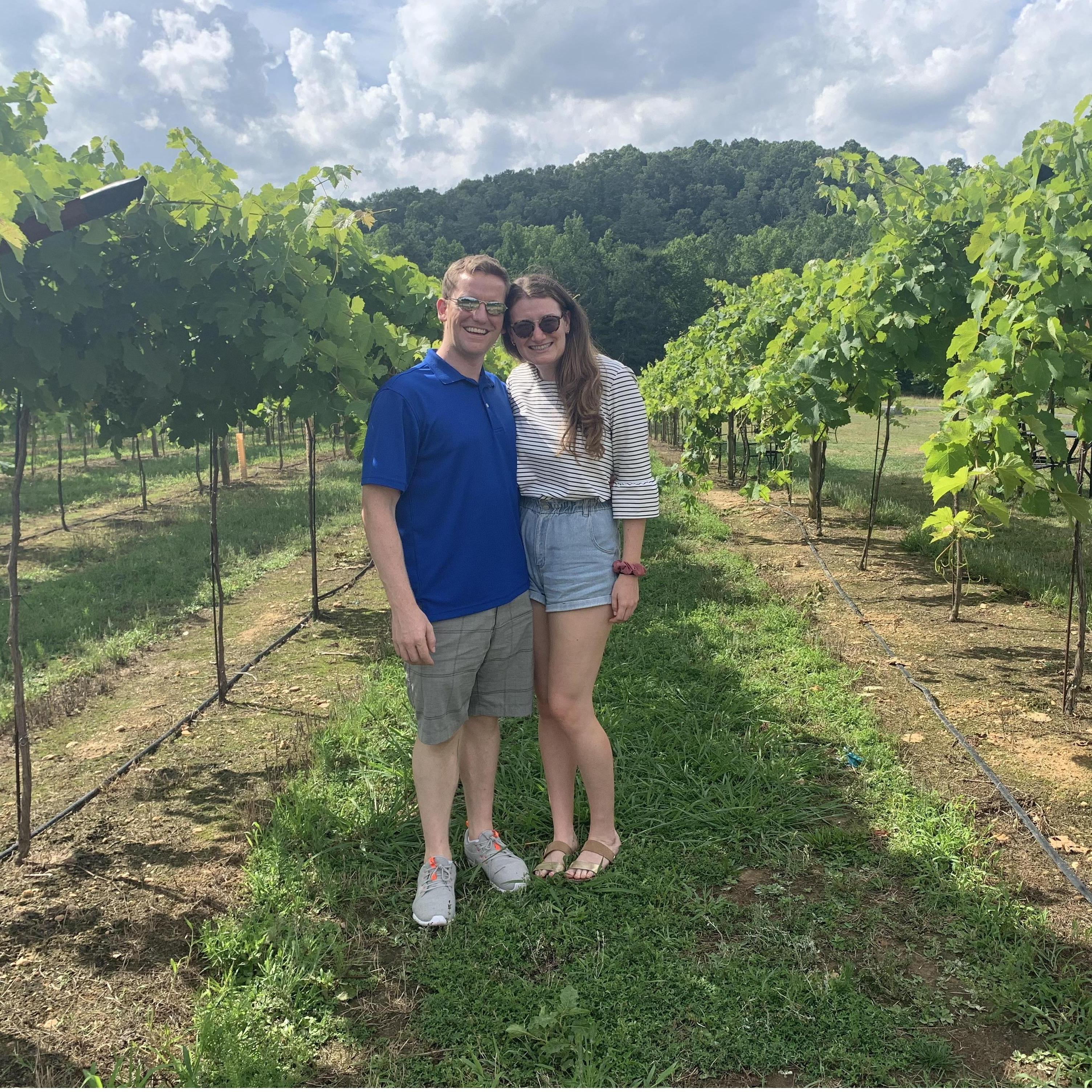 Our first visit to Qualusi Vineyards!