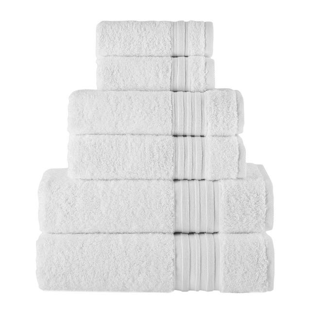 Turkish Spa Collection 6-Pc Cotton Towel Set