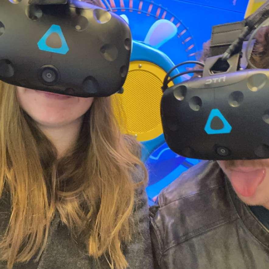 Dylan and Hannah at Altoona Mall Arcade on December 21st 2022!