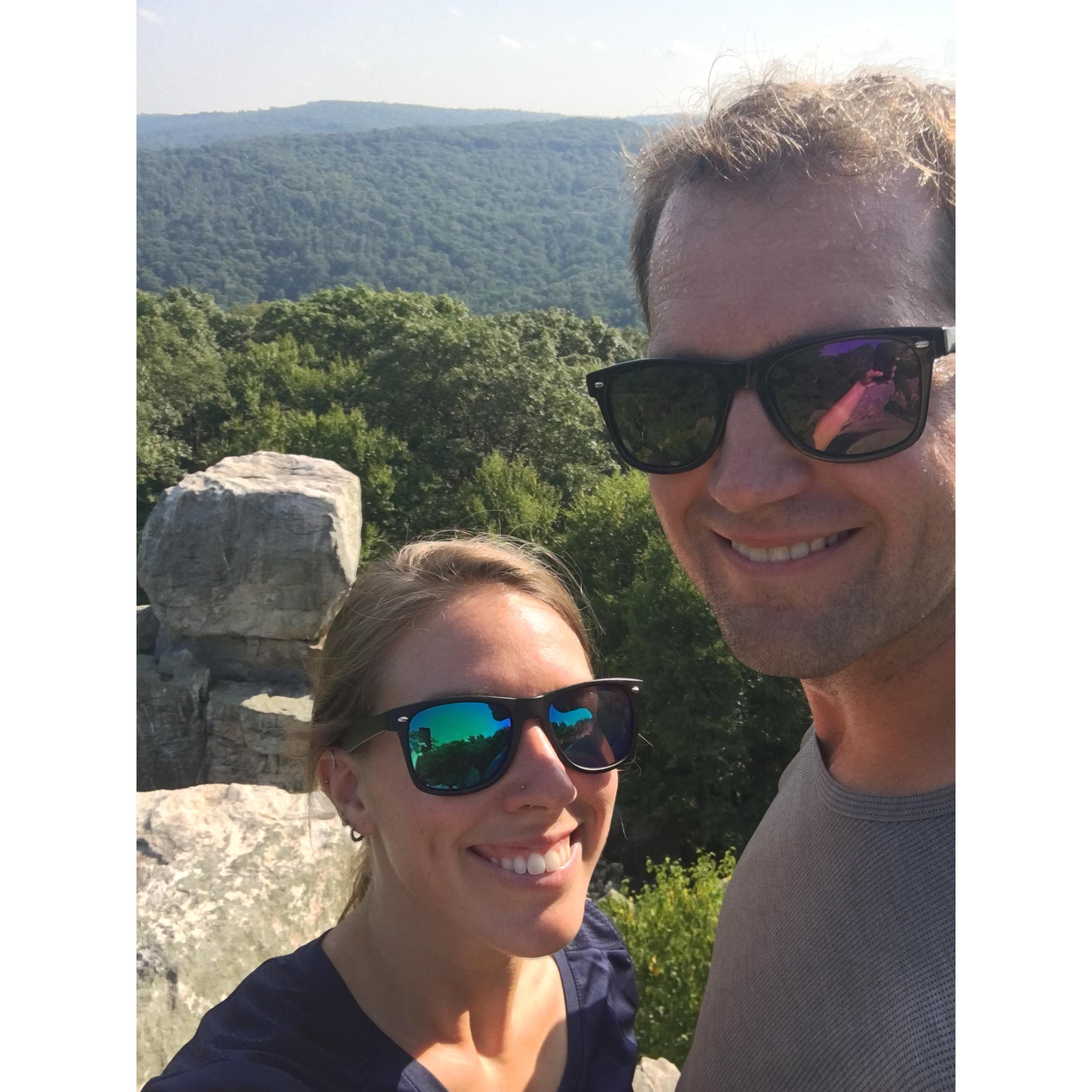 Hiking at Catoctin Mountain