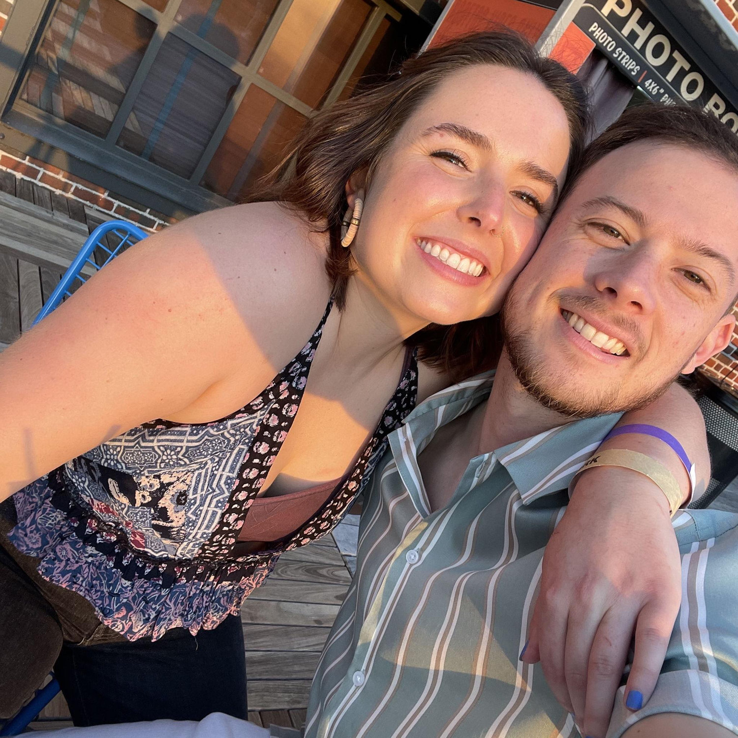 Our first date