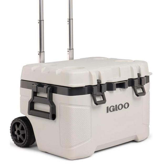 Igloo Trailmate 52 Quart Roller Cooler - Bone