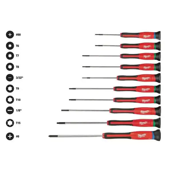 10-Piece Precision Screwdriver Set