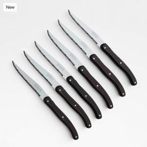 Laguiole Ivory Steak Knives, Set of 6 | Color: Wenge Wood