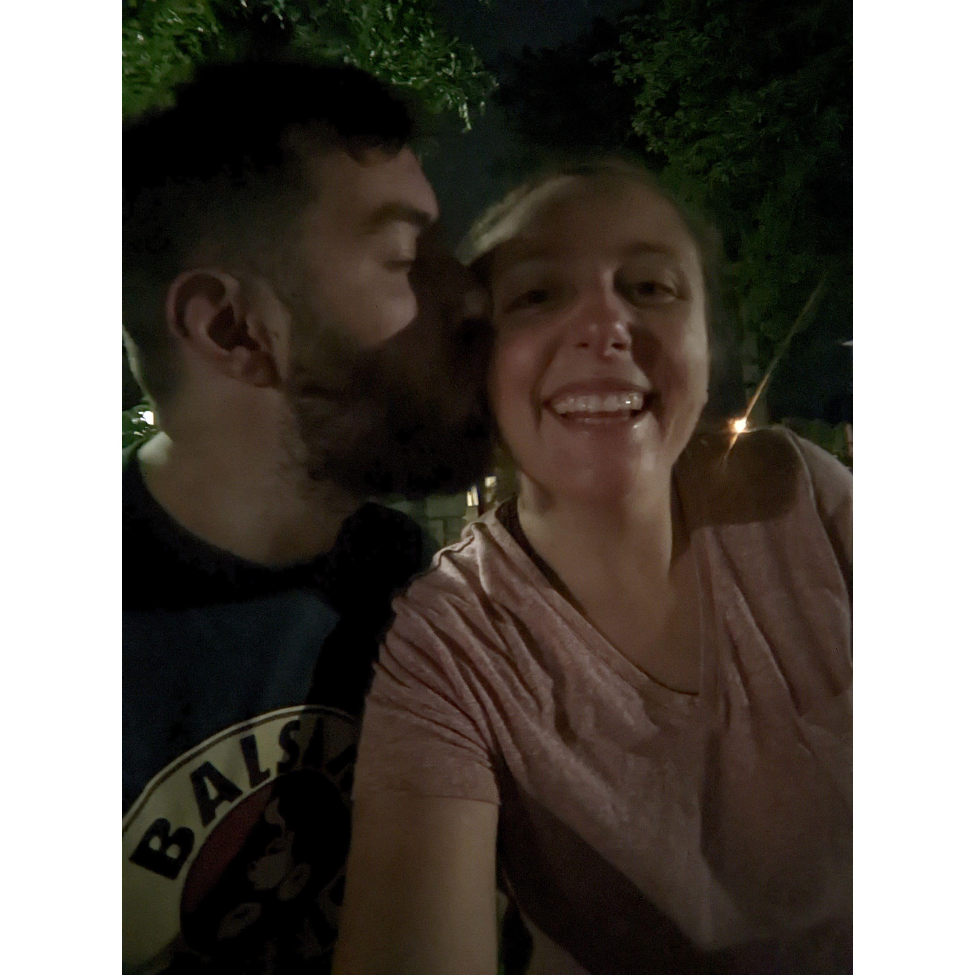 July 4th, 2022-Celebrating with fireworks on the river!