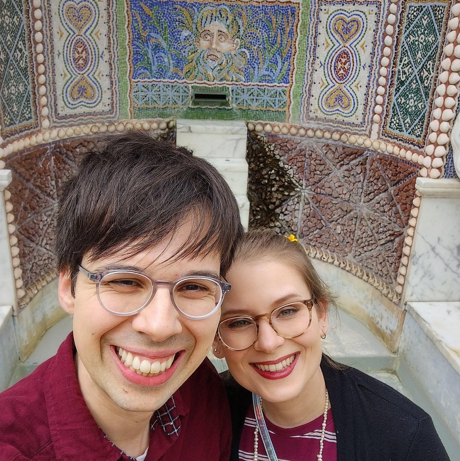A beautiful visit to the Getty Villa, April 2023.
