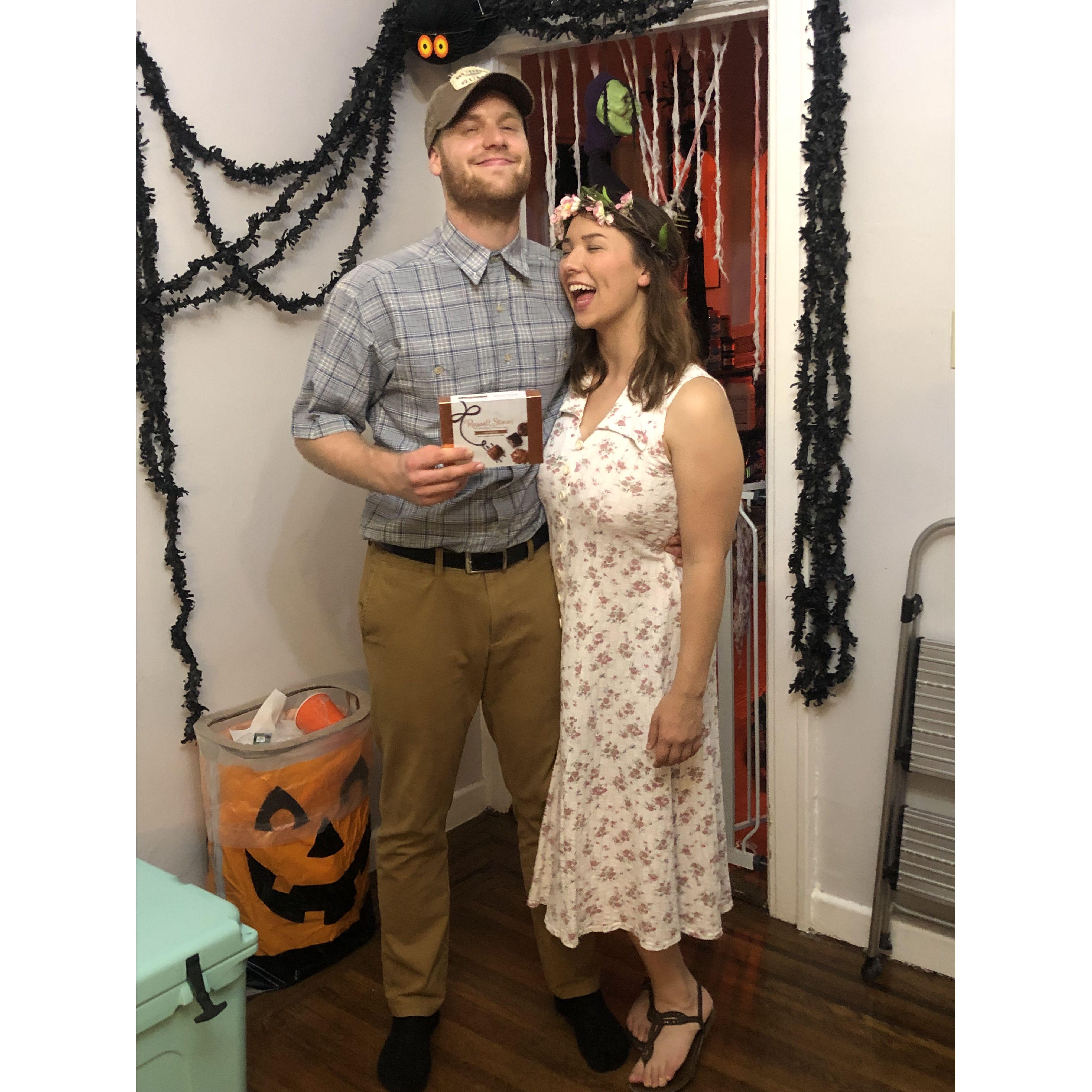 Halloween as Forest and Jenny