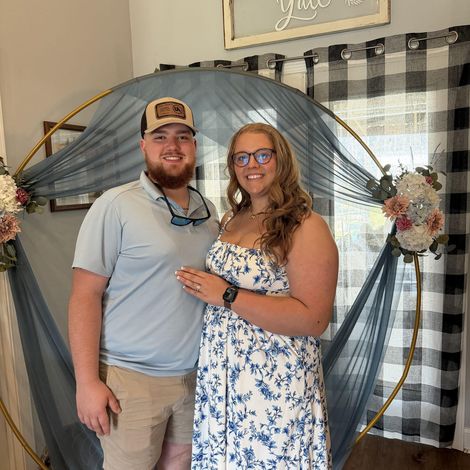 Our Engagement Party hosted by Grammie <3