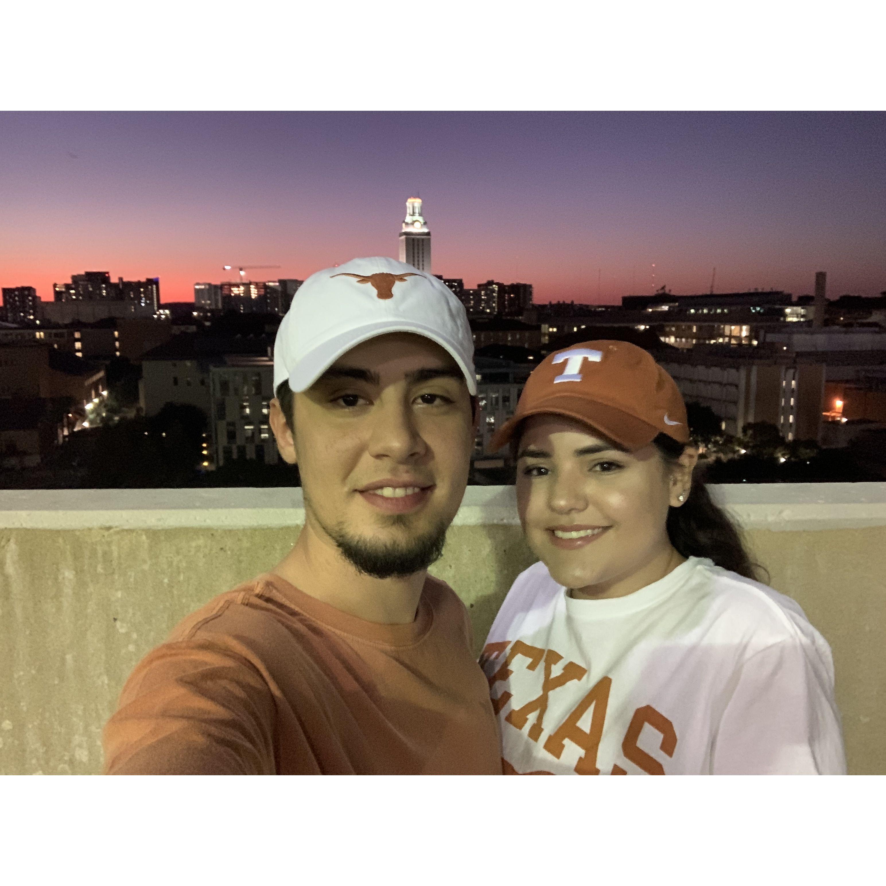 We made it to a Texas Longhorn game! 10/19/2019