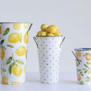 3-Piece Gatherings Metal Bucket Set