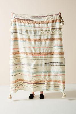 Jess Feury Woven Sunstreak Throw Blanket