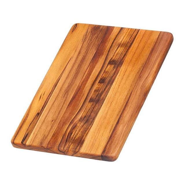 Teakhaus Teak Cutting Board - Rectangle Chopping And Serving Board (12 x 8 x .55 in.) - By