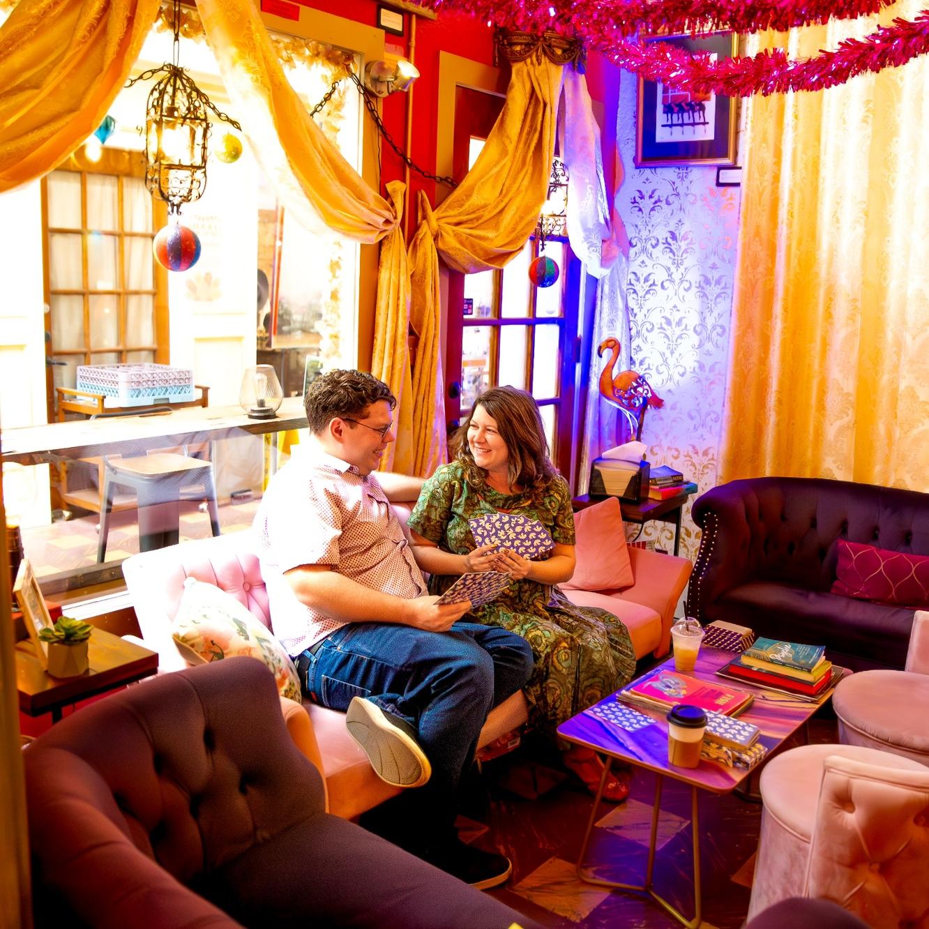 Fun fact: this is the cafe where the couple had their first date