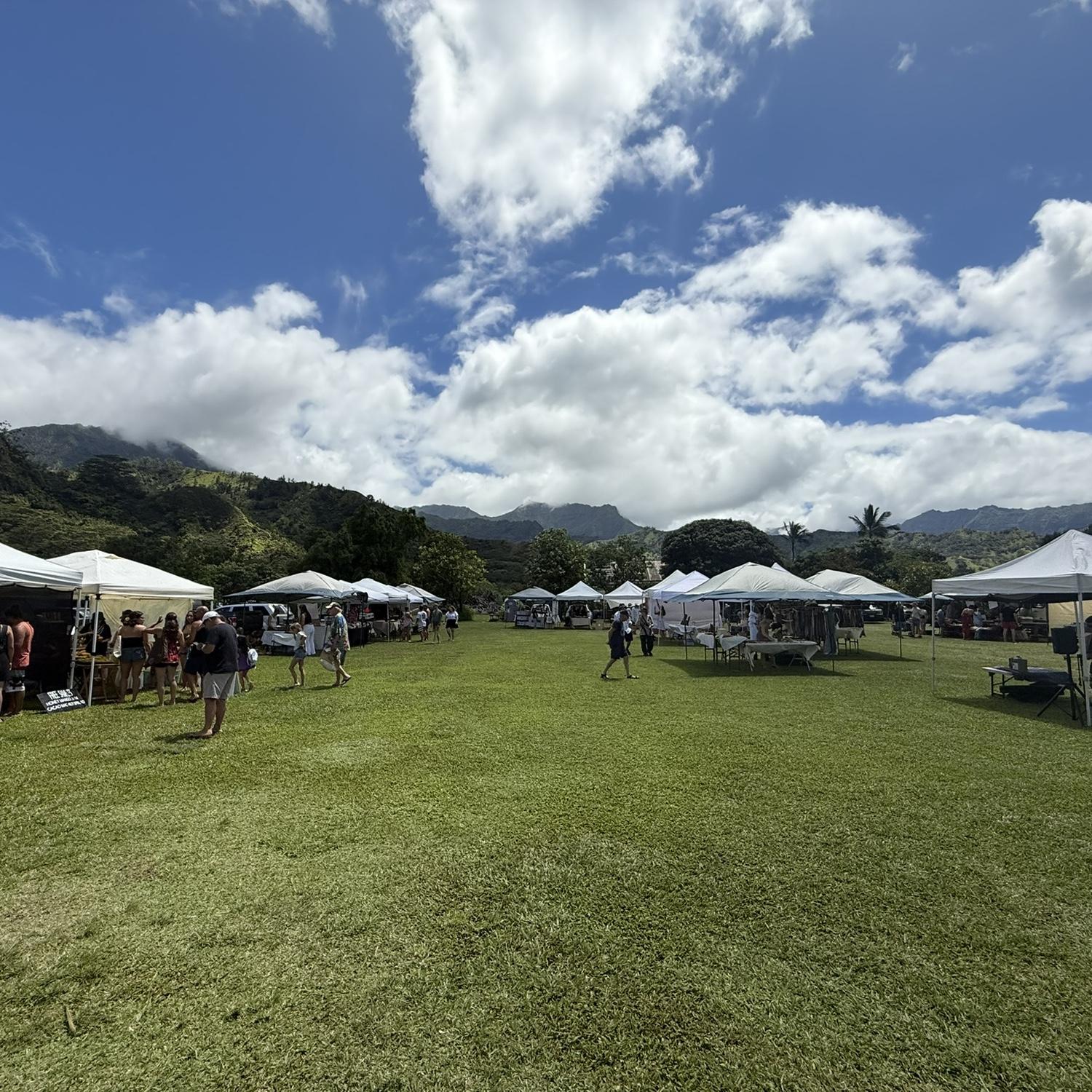 Farmers market in Kauai