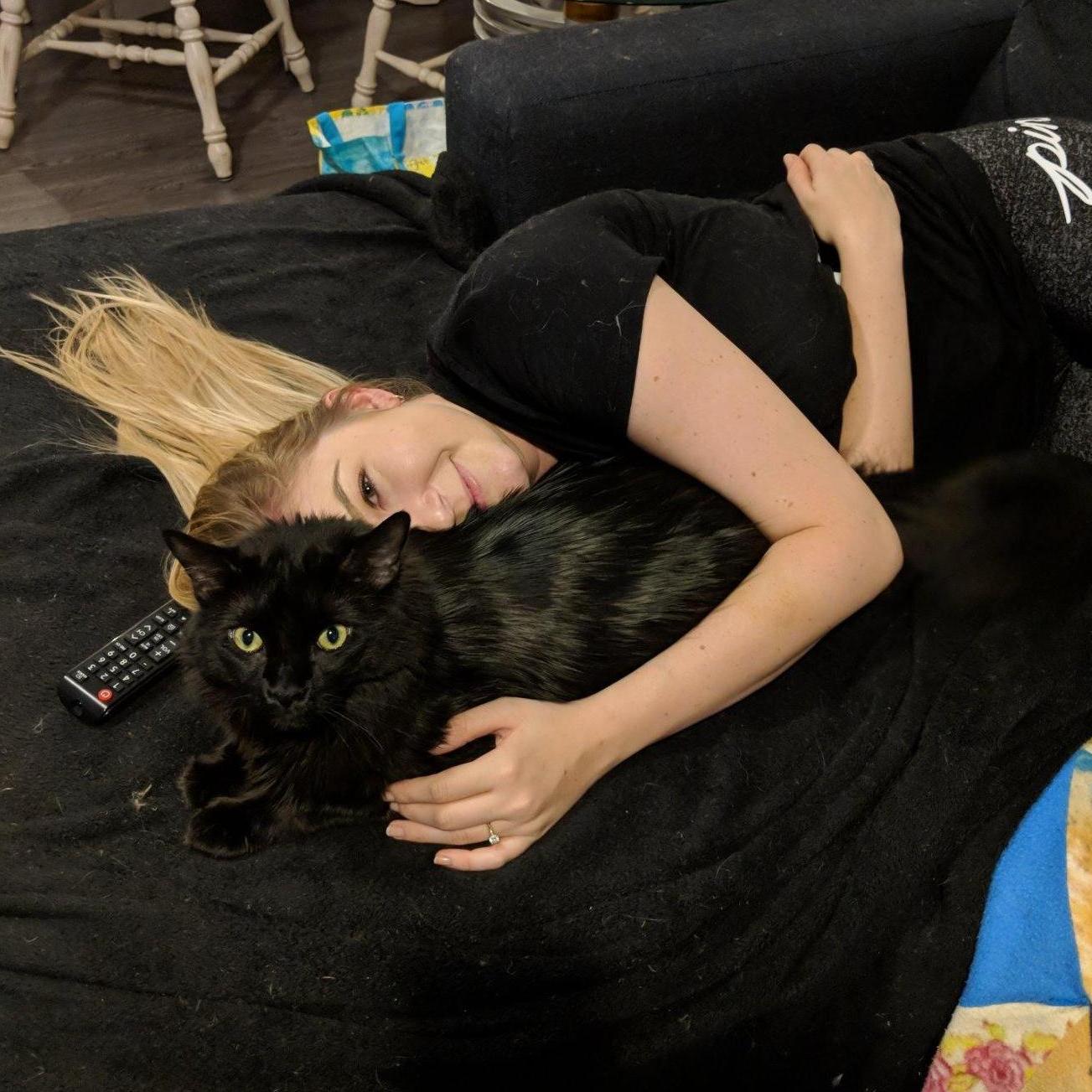 Typical night at home for these two