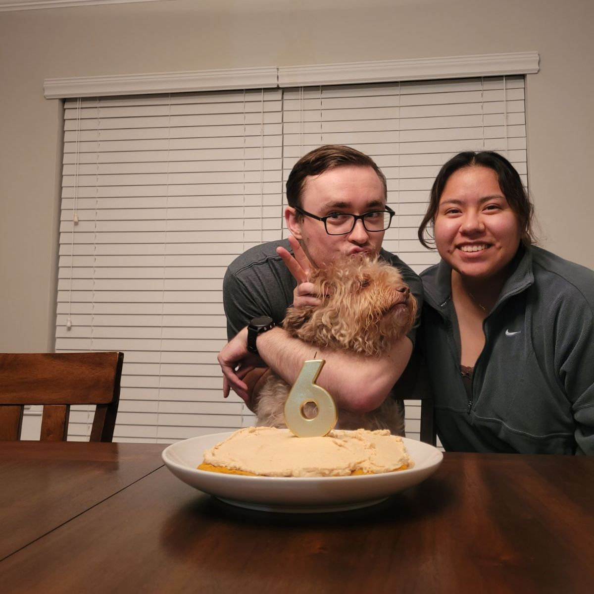 October 2025: It's Mufasa's 6th birthday and we're finally all together