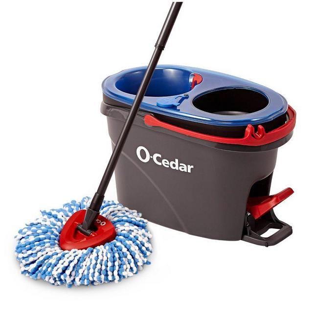 O-Cedar EasyWring RinseClean Spin Mop & Bucket System