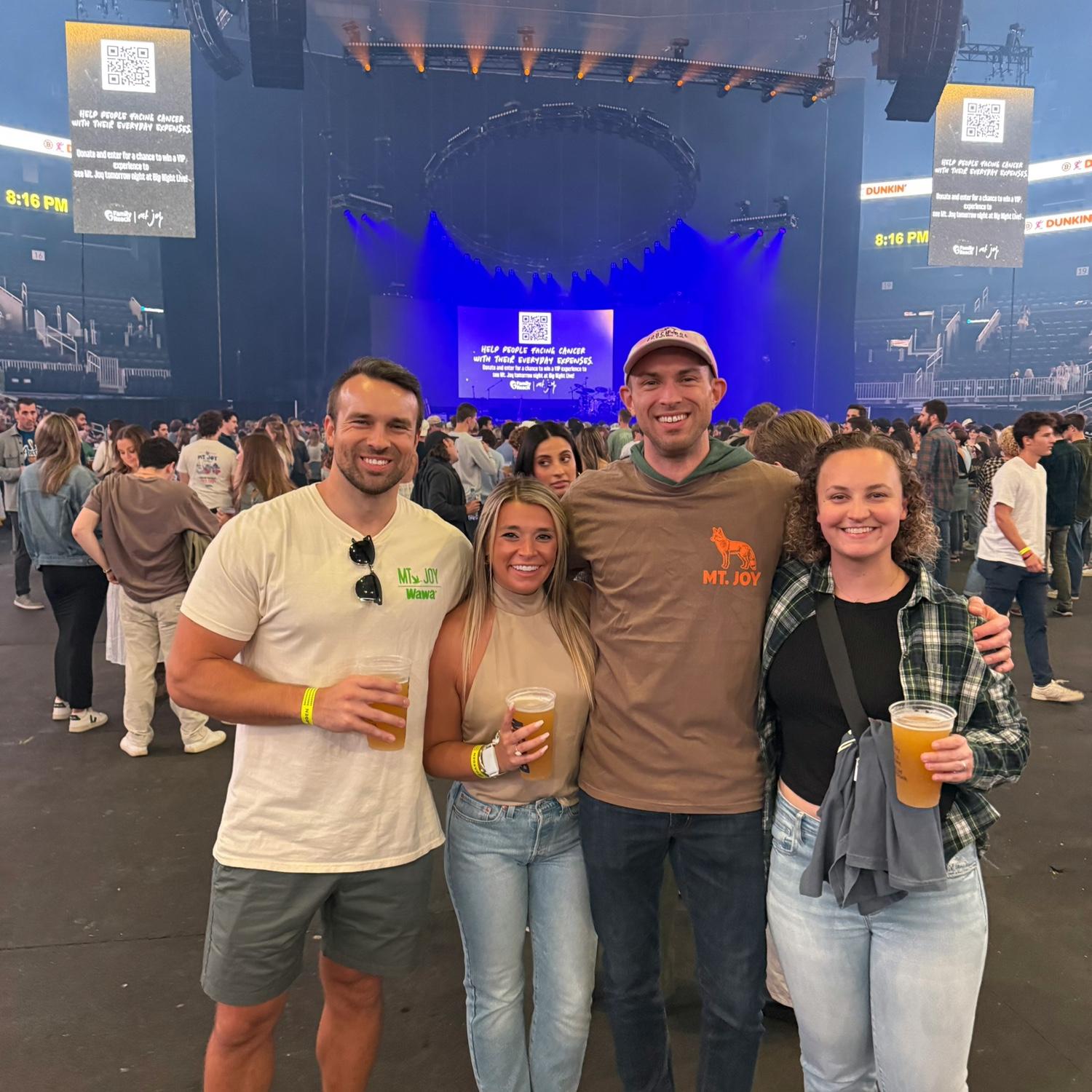 One of 10+ times seeing our favorite band…Mt. Joy!