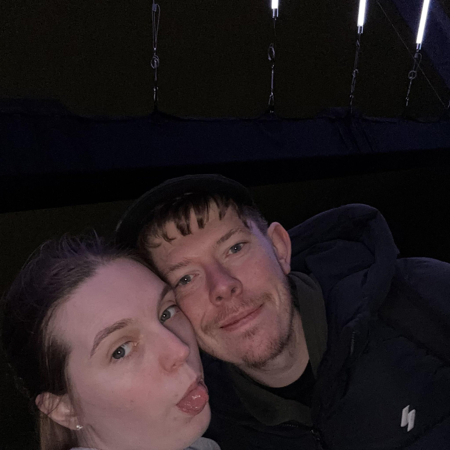 River of light liverpool 2025 - albert docks the happy couple's faveourite place to go
