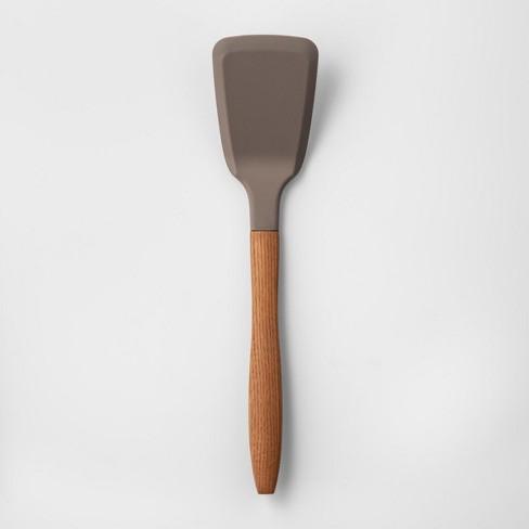 Target - Cravings by Chrissy Teigen Silicone Head Turner with Wood Handle - Gray