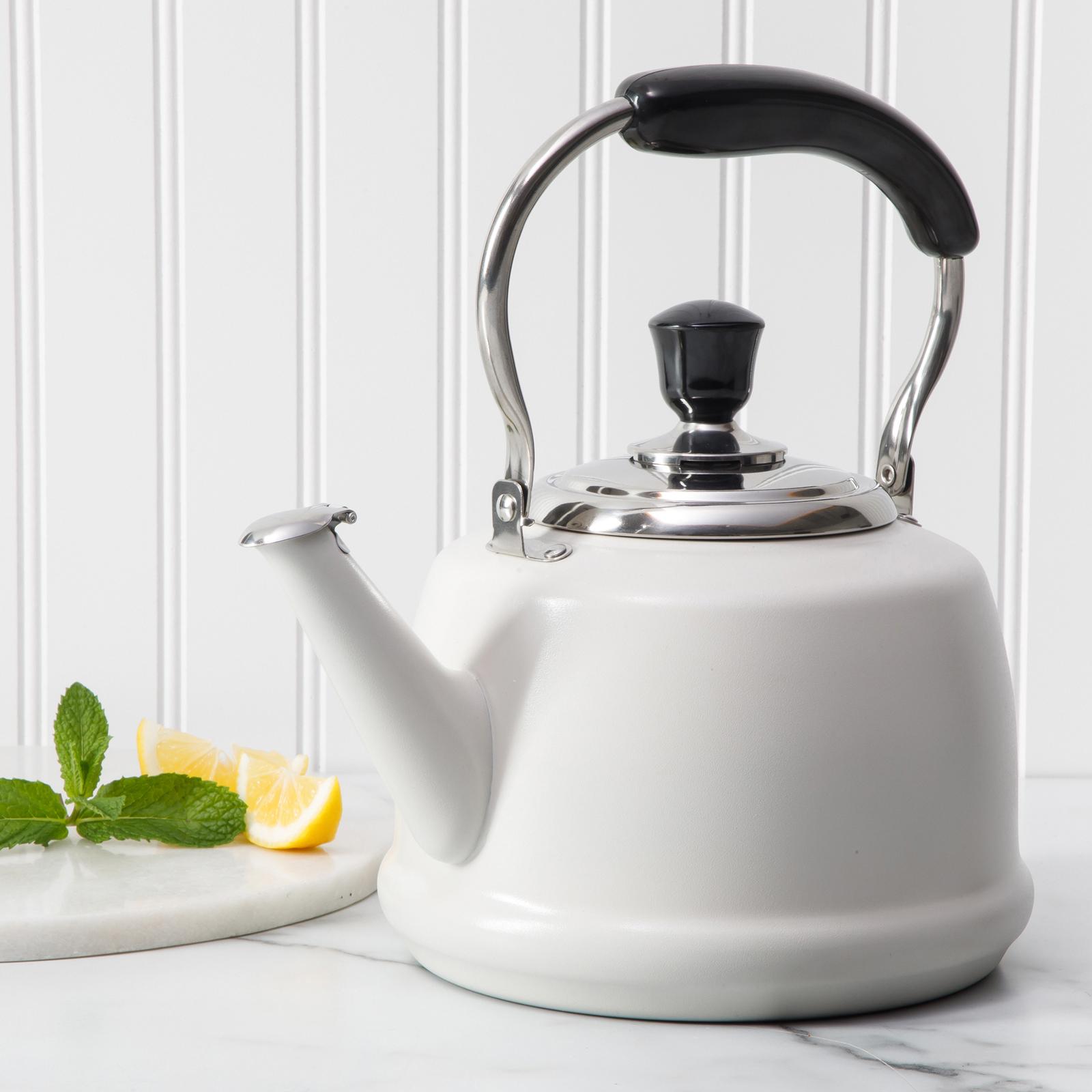 Martha Stewart, Kingstree Large Whistling Tea Kettle | Zola