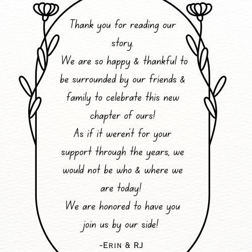 The Wedding Website of Erin Campbell and R.J. Mancuso