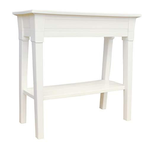 Adams Manufacturing 9303-48-3700 36-Inch Deluxe Garden Planter, White