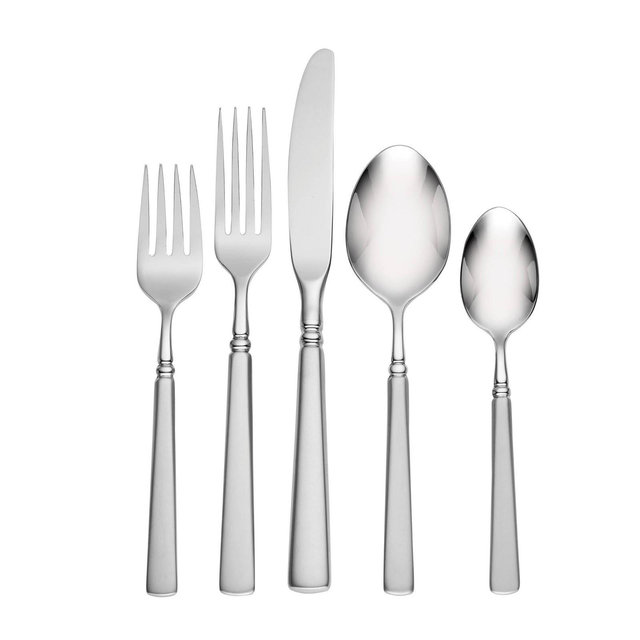 Oneida 20pc Satin Easton Flatware Set