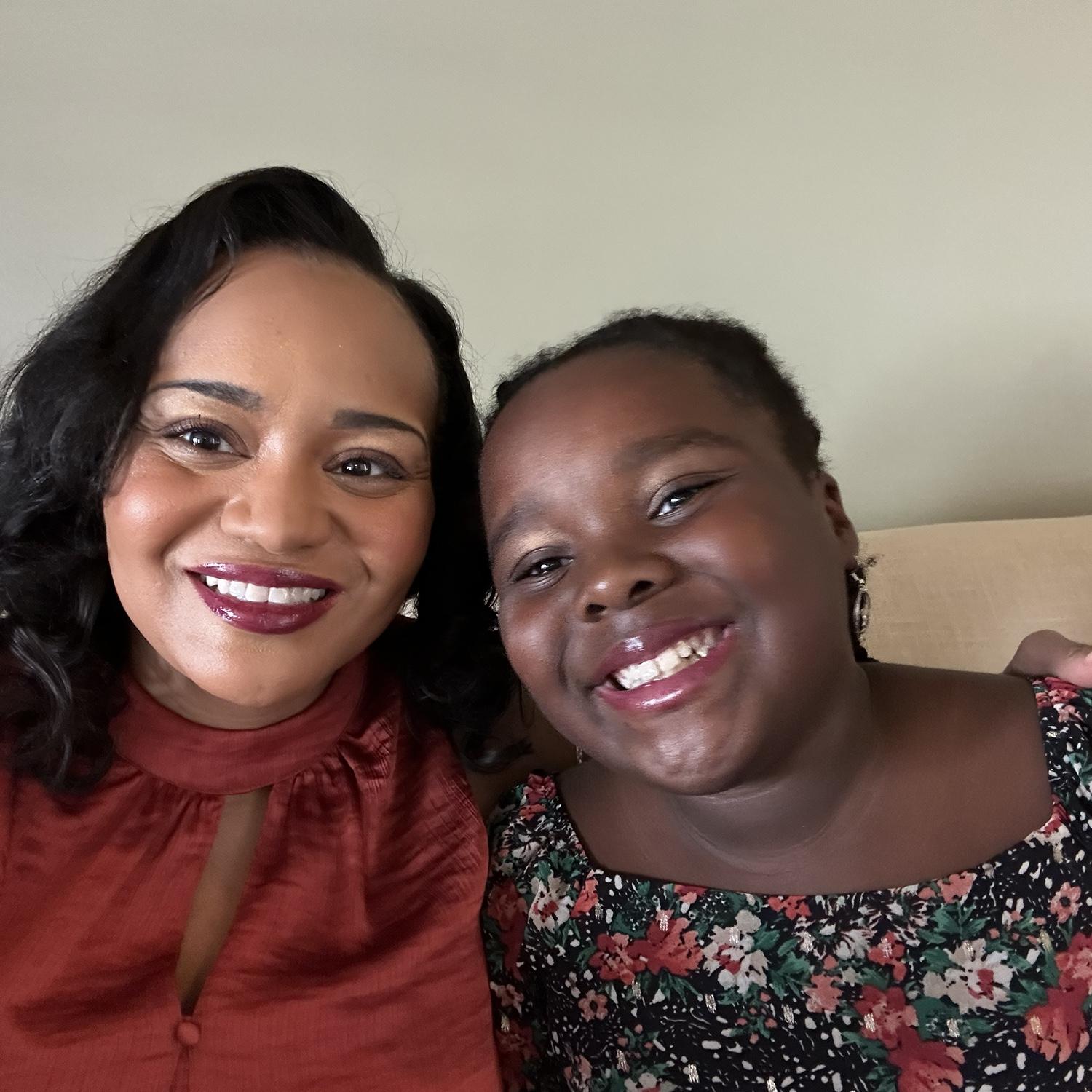 That time Alicia and Joi got dressed up and sat on the couch