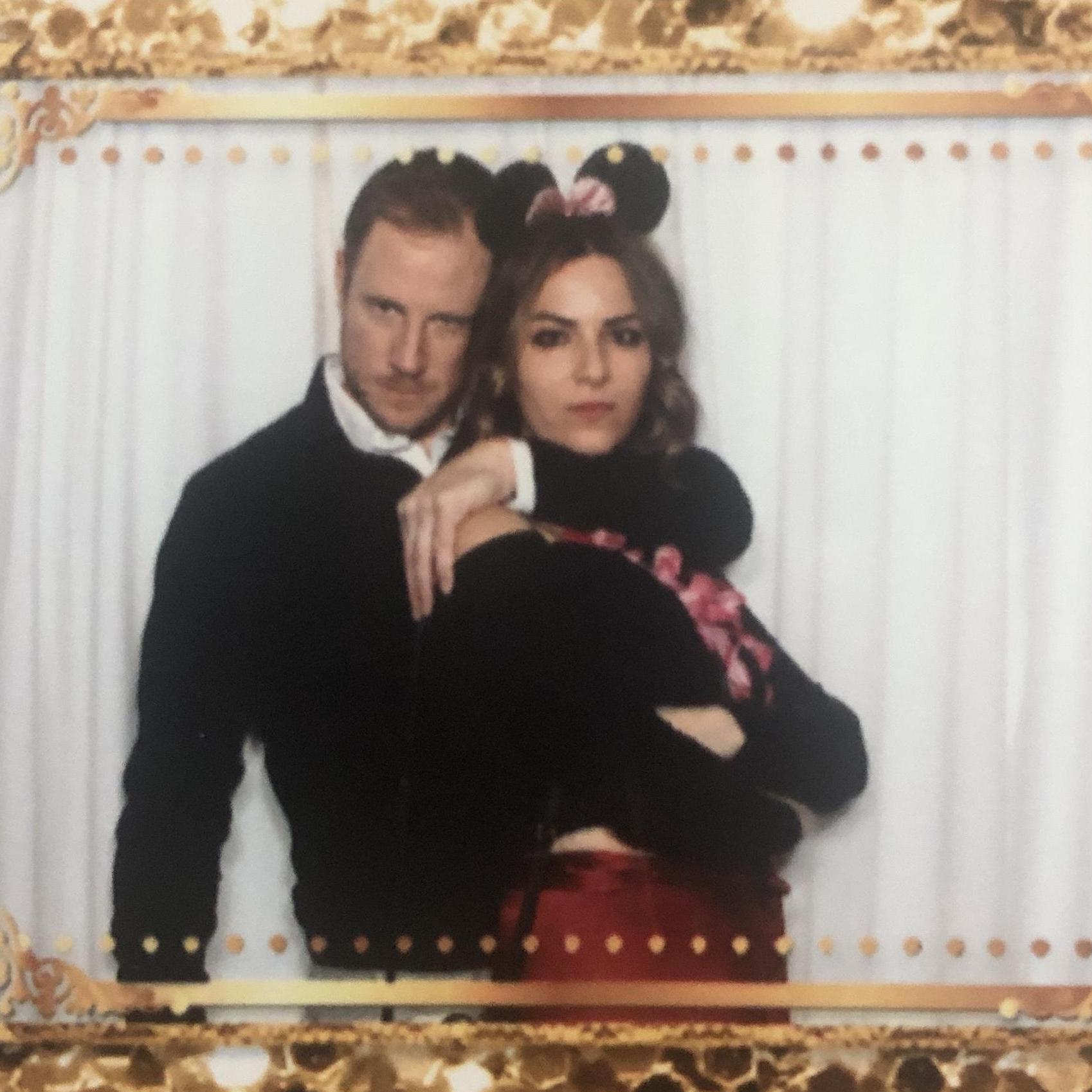We met at work and this was our last Holiday party at OpenX. Fair to say we left in style...