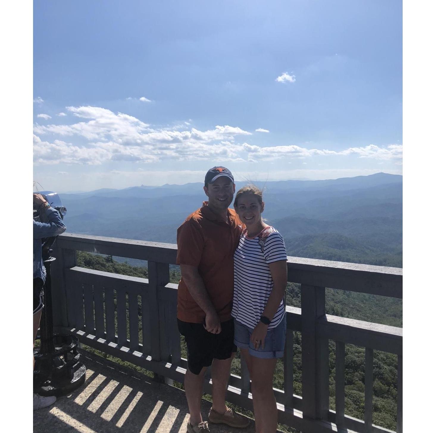 An amazing view from "The Blowing Rock"
