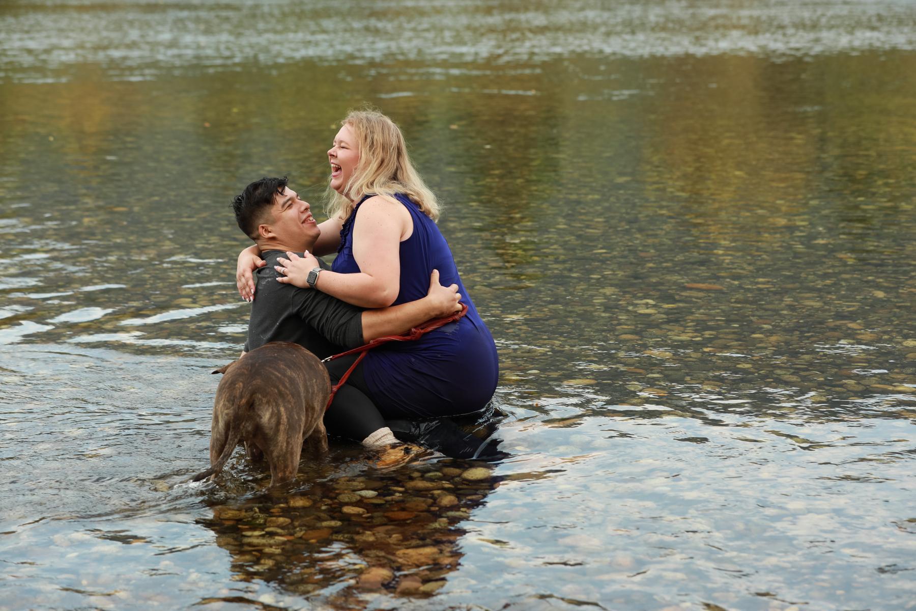 Engagement photo session