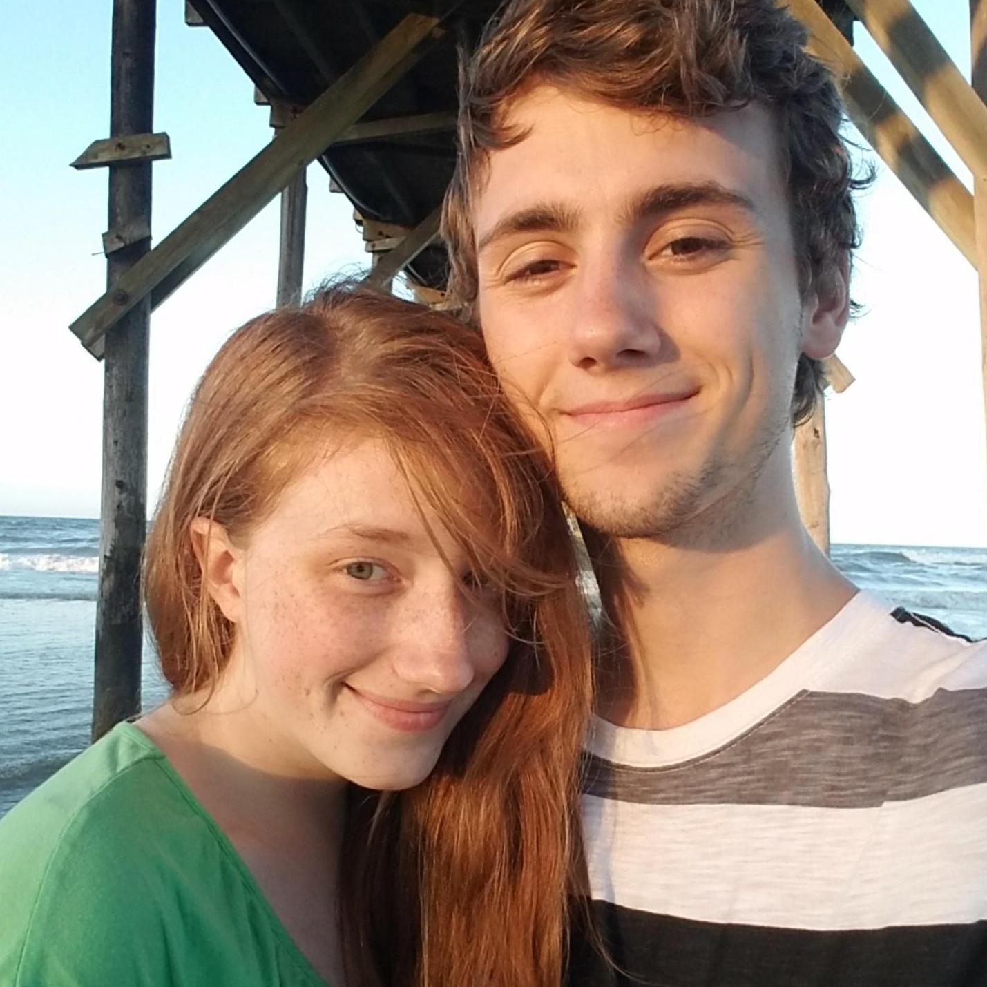 Us at Topsail Beach!