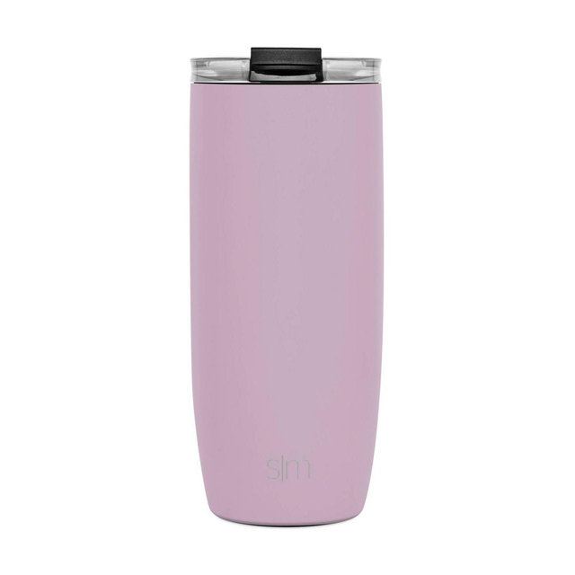 Simple Modern Voyager 20oz Stainless Steel Travel Mug with Insulated Flip Lid Powder Coat Pale Orchid