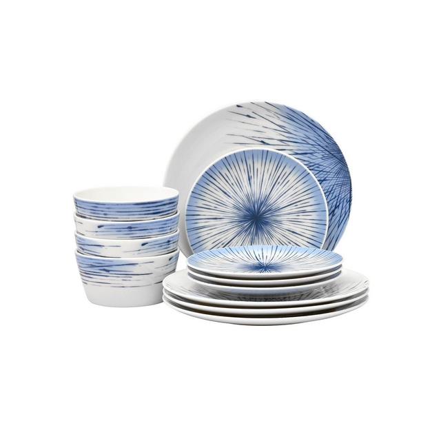 Noritake Hanabi 12-PC Dinnerware Set, Service for 4