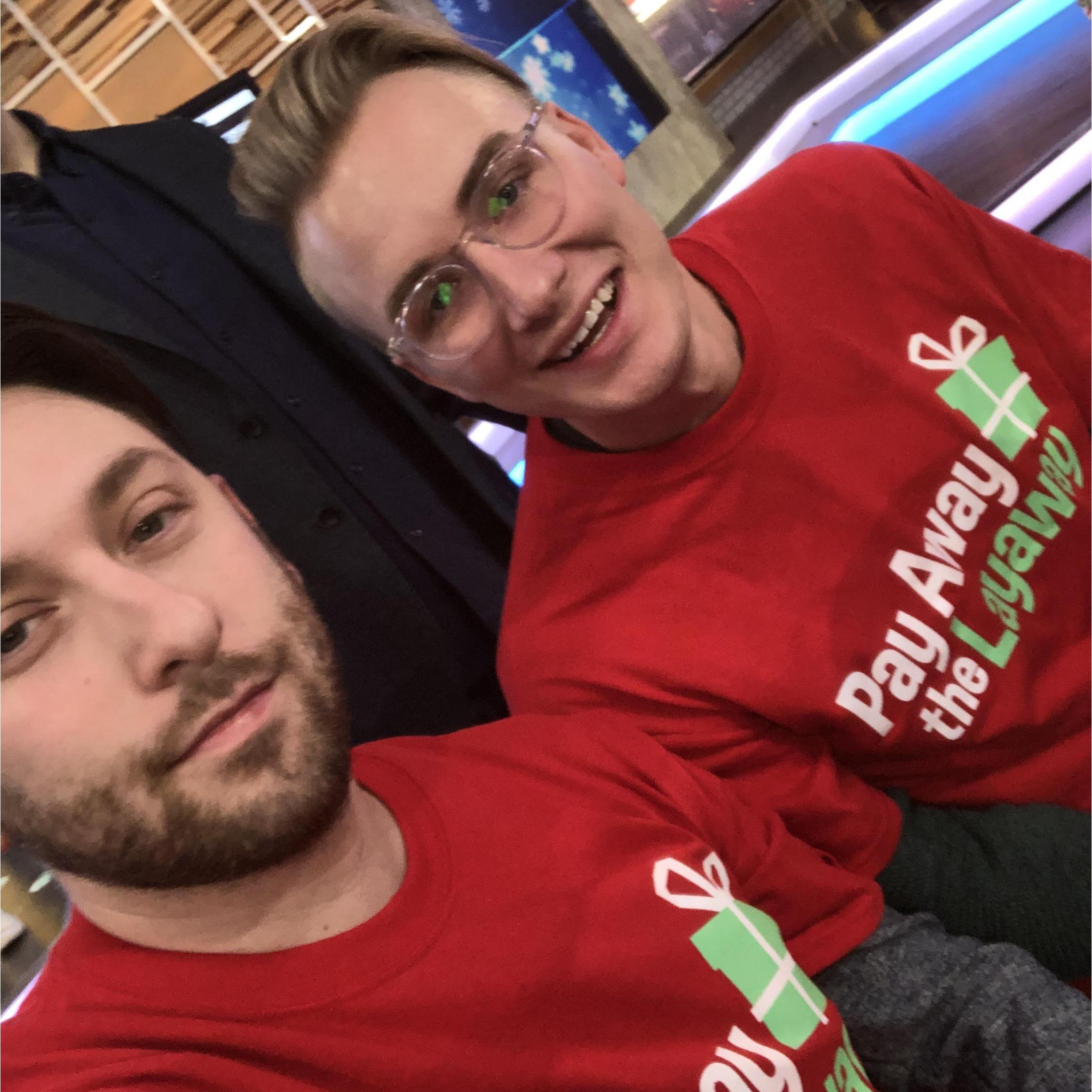 December 2018 - New York, New York
On the set of Good Morning America.