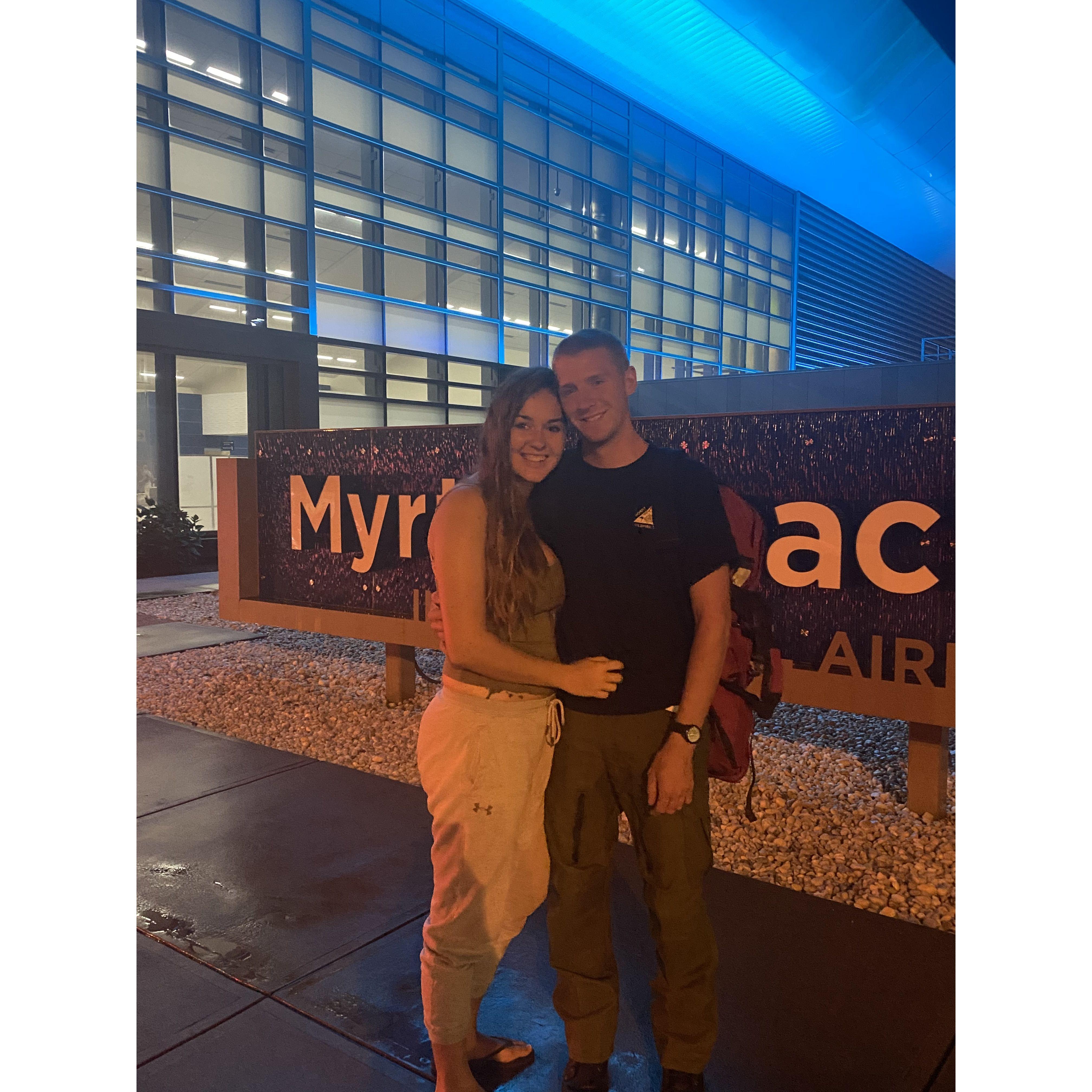 Trystan heading out west for forest fires ( 2021)