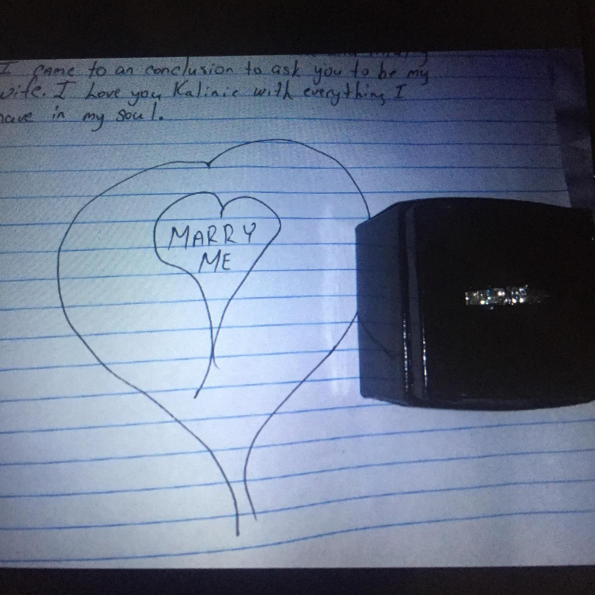 💕😍 THE PROPOSAL 💍😍💕