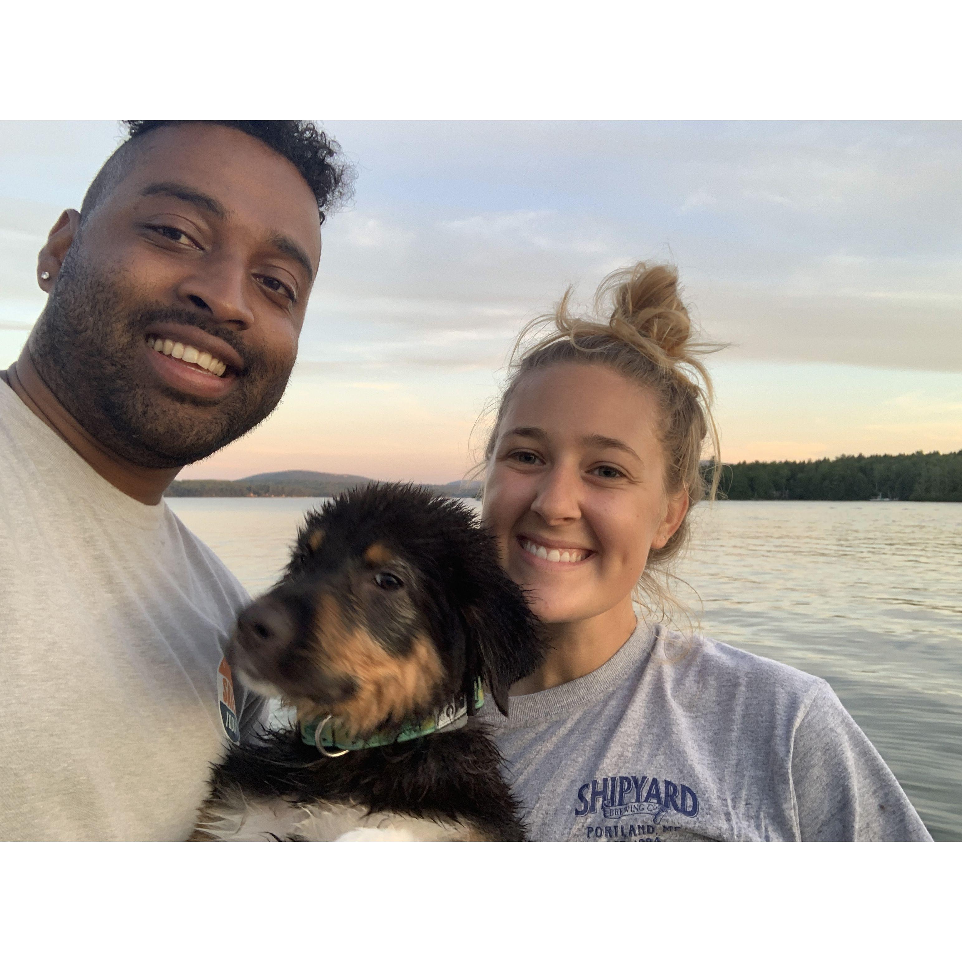 Boat nights with Finn