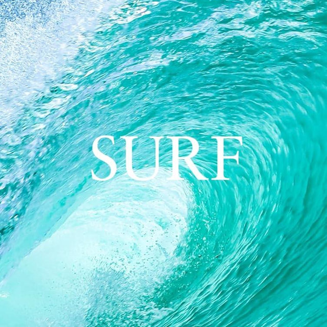 Surf: Coastal Decorative Book | Beach-Inspired Accent for Coffee Tables and Shelves