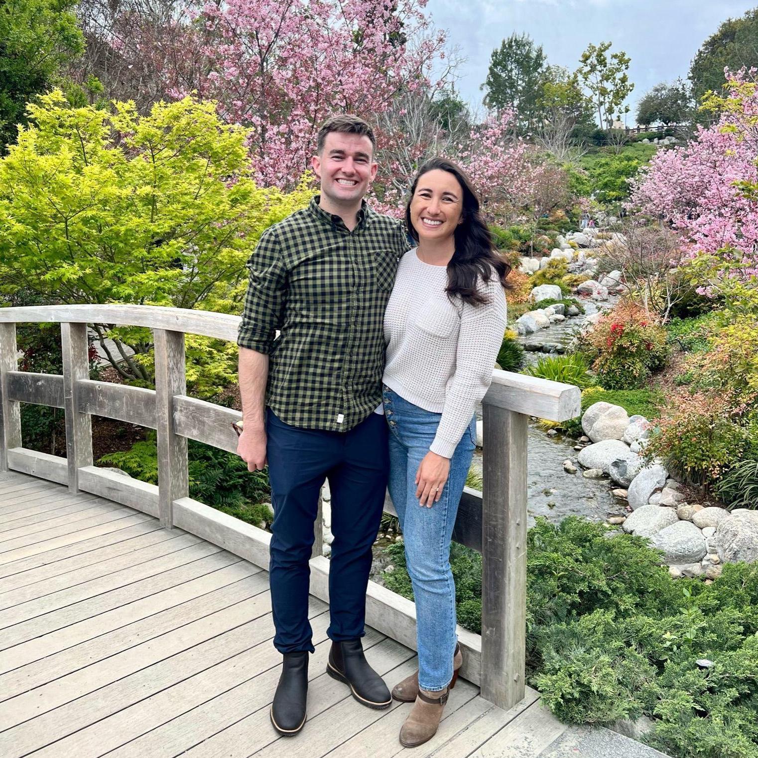 Cherry Blossoms in Japanese Friendship Garden, Balboa Park