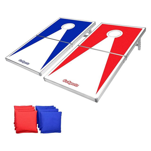 GoSports Classic Regulation Size Cornhole Set - Includes 8 Bean Bags & Rules
