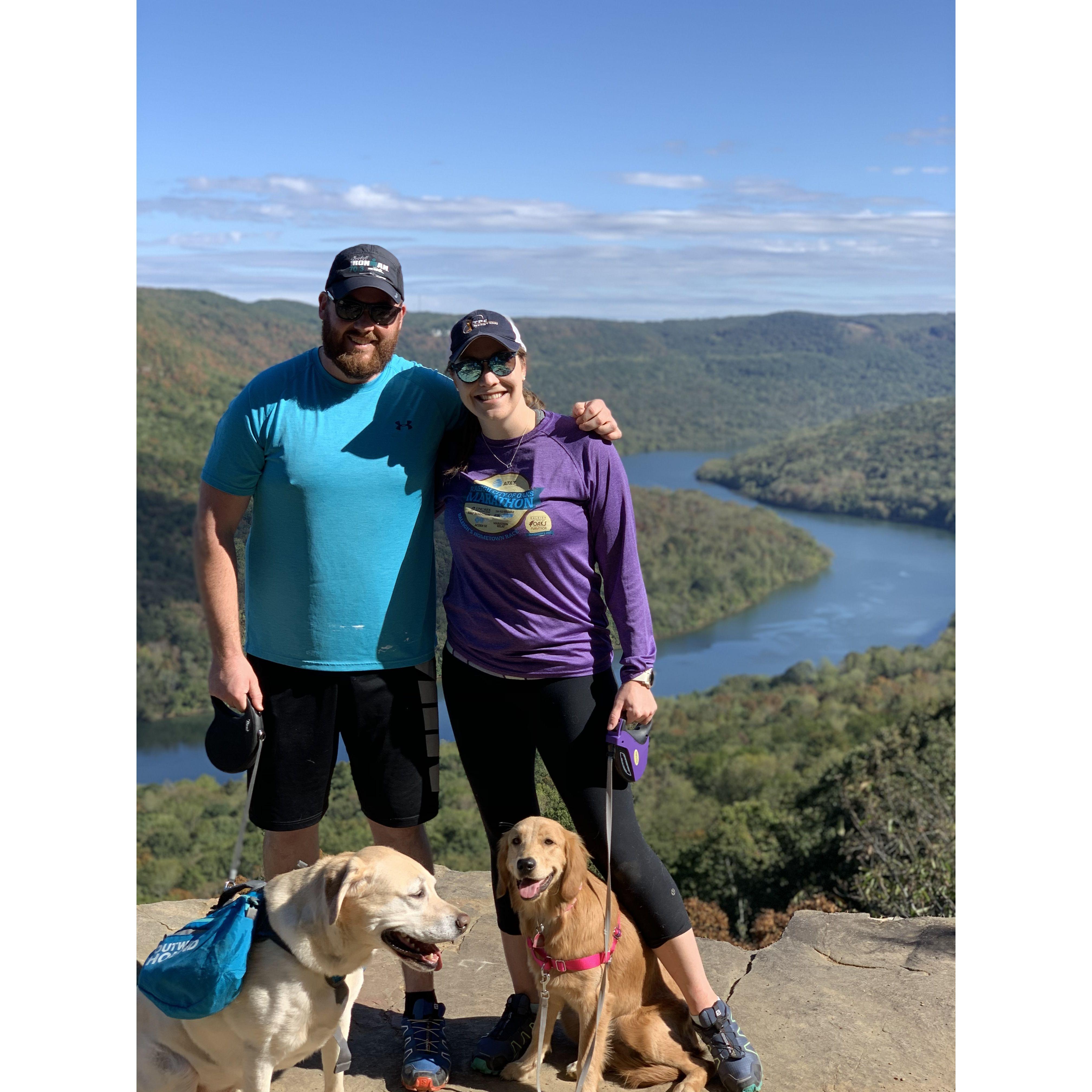 Snooper's Rock in Chattanooga, TN with Lily & Sophie (2019)