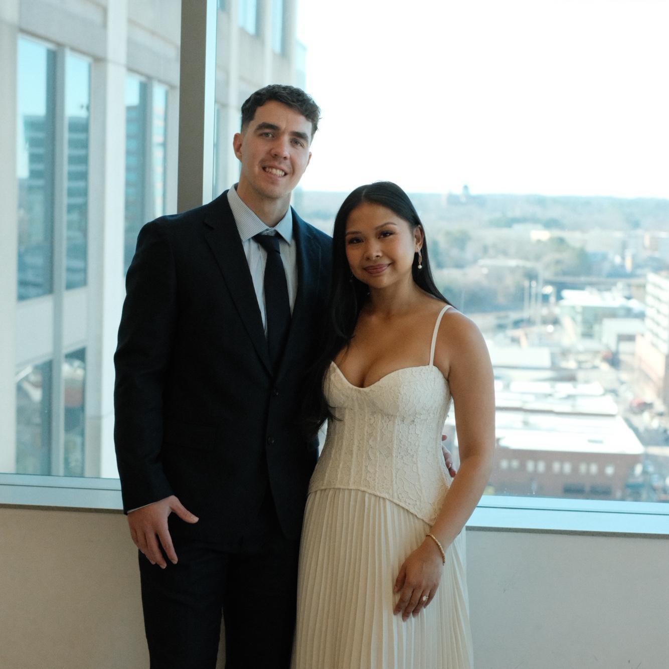 Civil ceremony on our 4 year anniversary 🤍