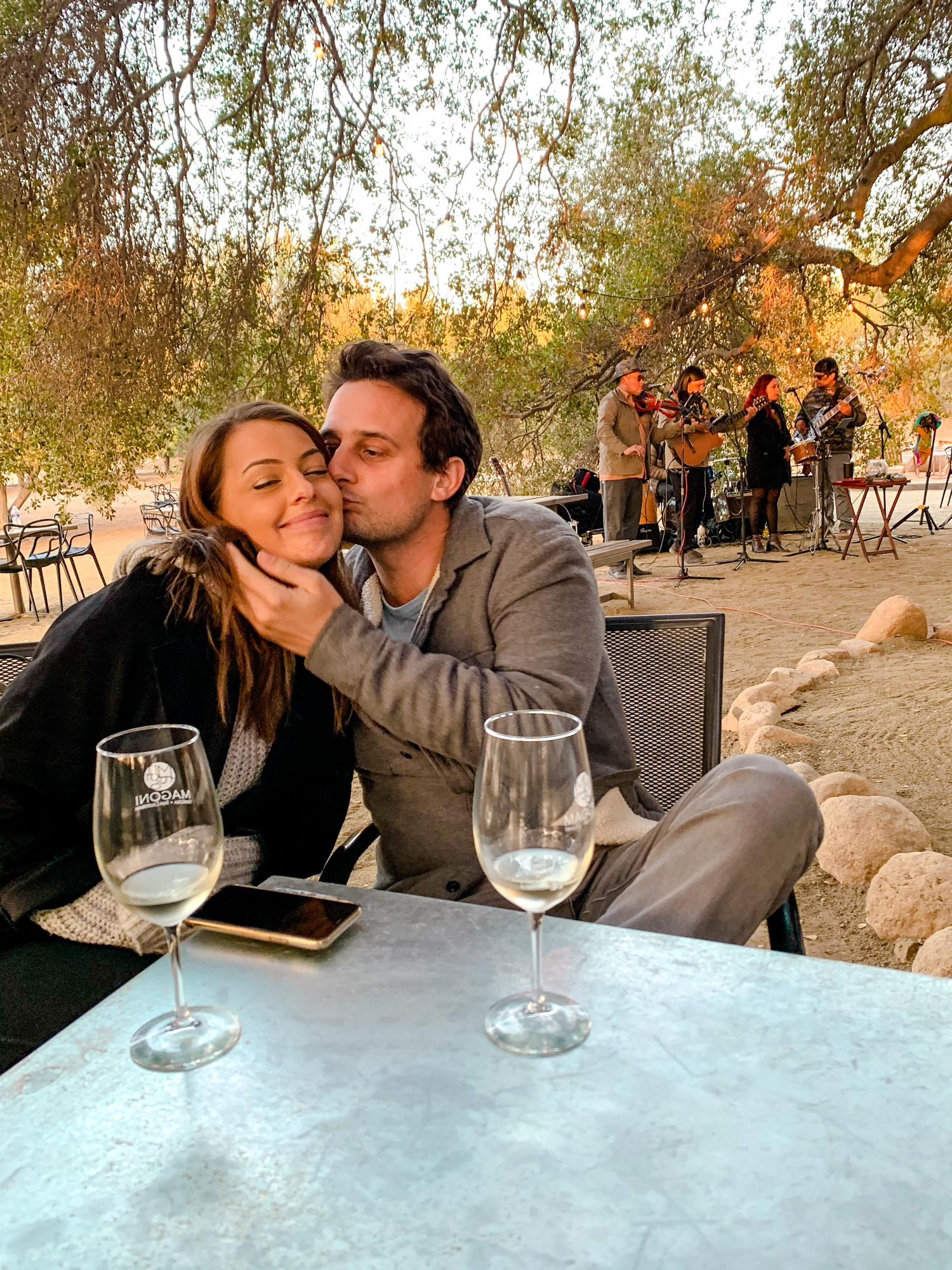 Wine tasting in Mexico winter of 2021.