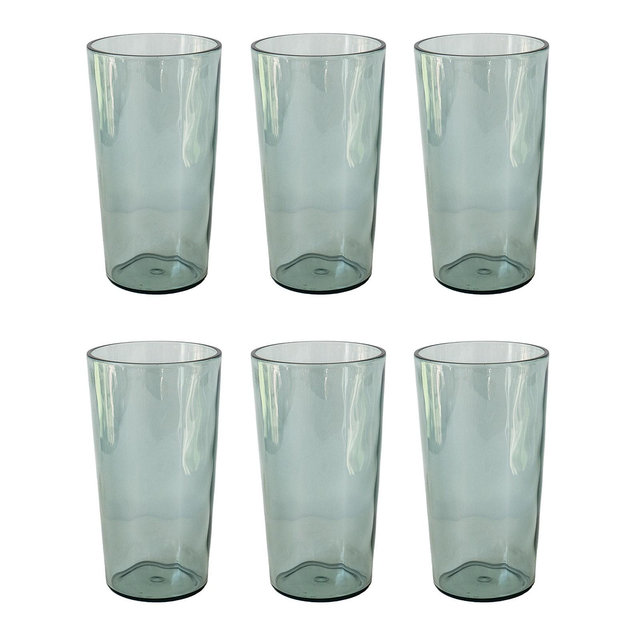 TarHong Rustic Jumbo Glasses, Set of 6